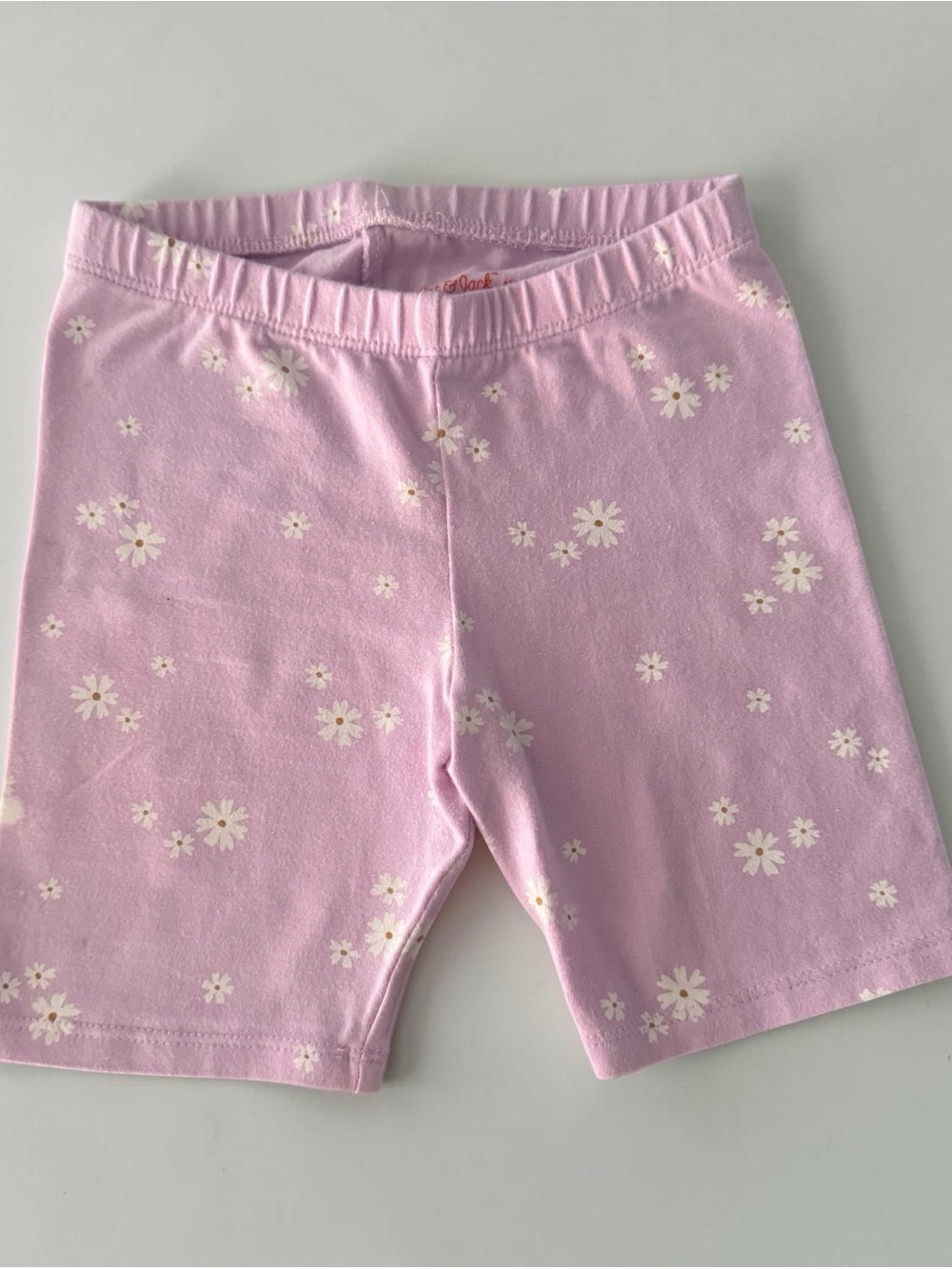 Cat & Jack Light Pink Daisy Bike Shorts